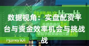 数据视角：实盘配资平台与资金效率机会与挑战